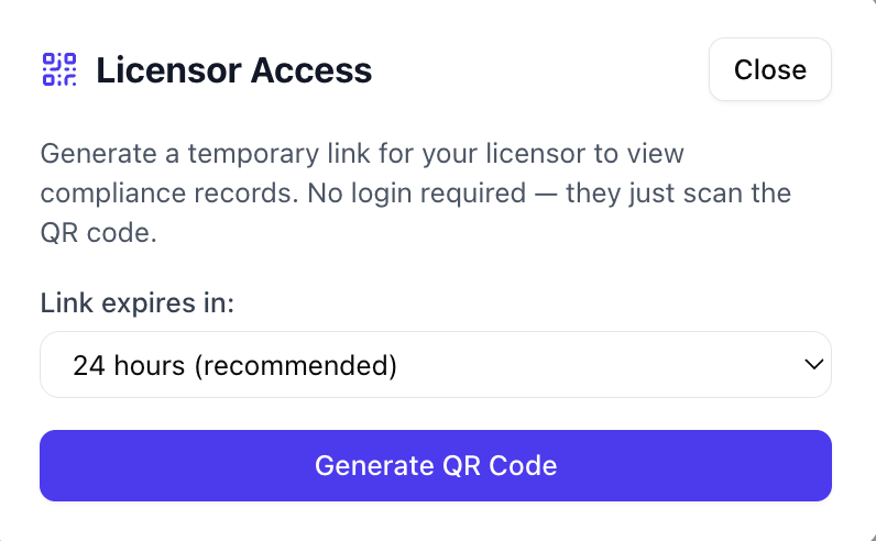 One-Click Licensor Access preview